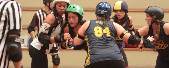 Dores e desconfortos físicos na prática de Roller Derby